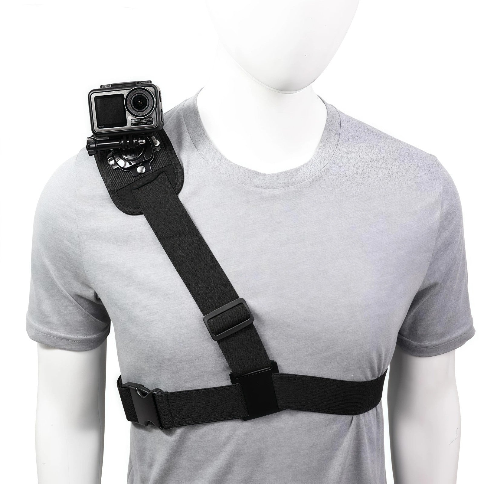 Shoulder Strap Mount Chest Harness For GoPro Hero DJI Action iPhone Samsung