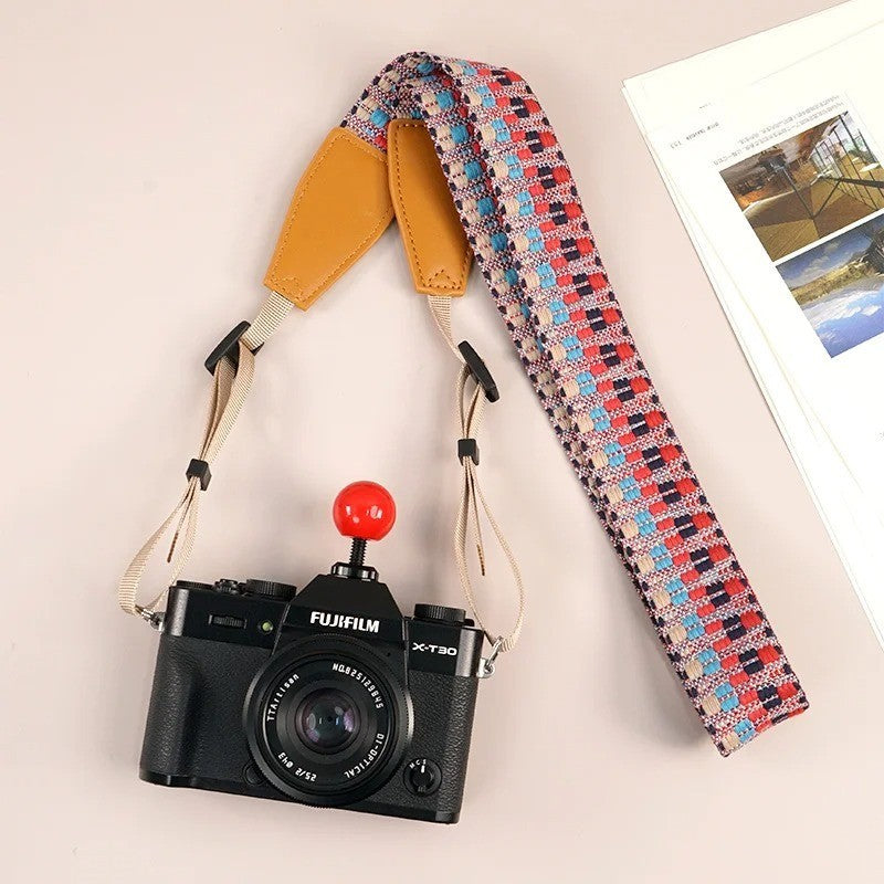 Vintage Hippie Woven Camera Neck Shoulder Strap For Canon Nikon Sony Fuji DSLR