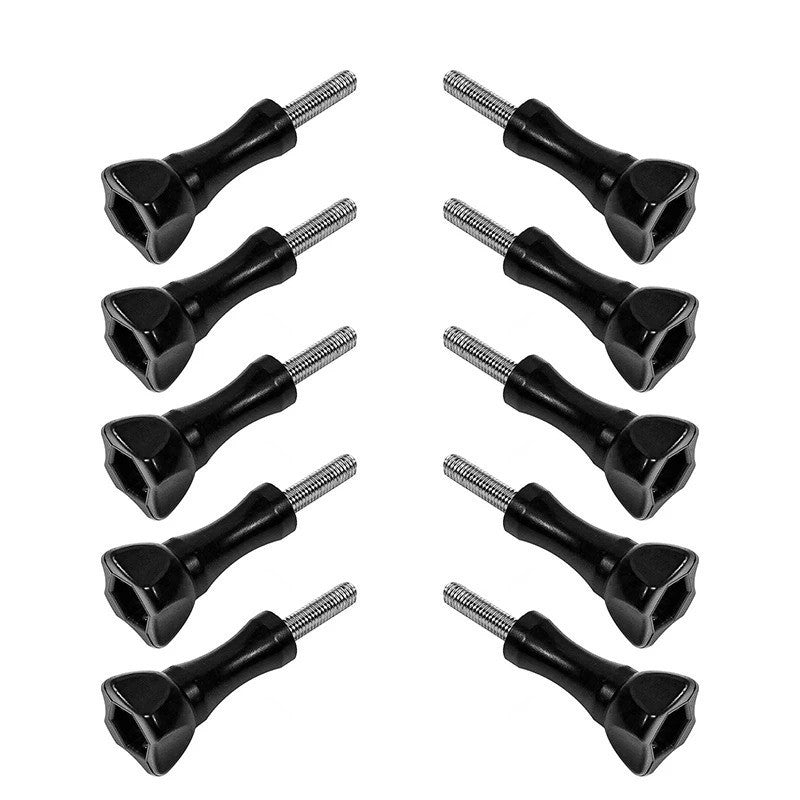 10Pcs Long Thumbscrew with Cap Thumb Screw Set Stainless for GoPro Accessories