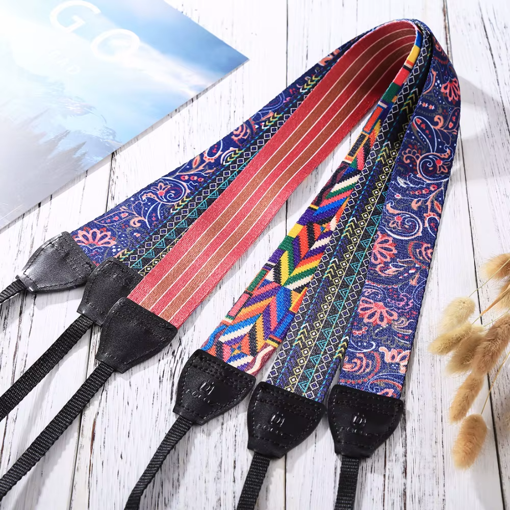 Vintage Hippie Woven Camera Neck Shoulder Strap For Canon Nikon Sony Fuji DSLR