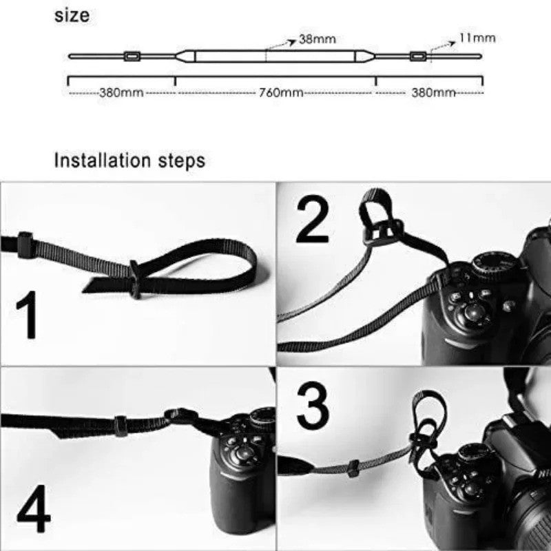 Vintage Hippie Woven Camera Neck Strap Shoulder For Canon Nikon Sony DSLR Film