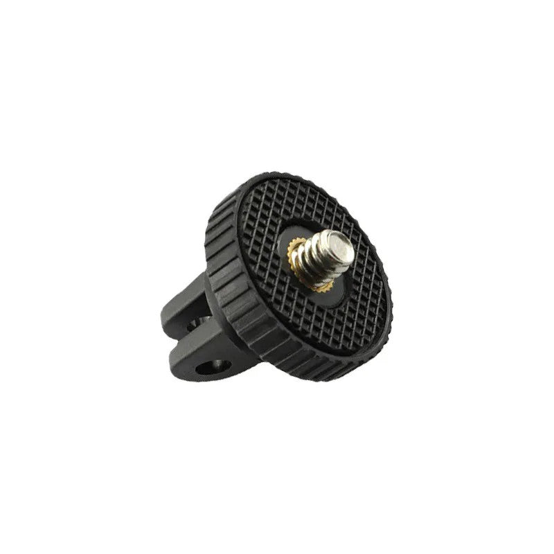 1/4 Inch Screw Tripod Adapter 360 Rotating Mount Holder for GoPro Insta360 DJI