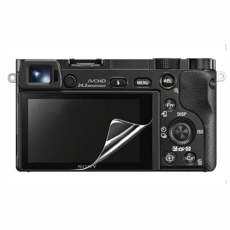 3x PET Screen Protector Film for Sony Alpha A6000 A6100 A6300 A6400 A6500 A6600
