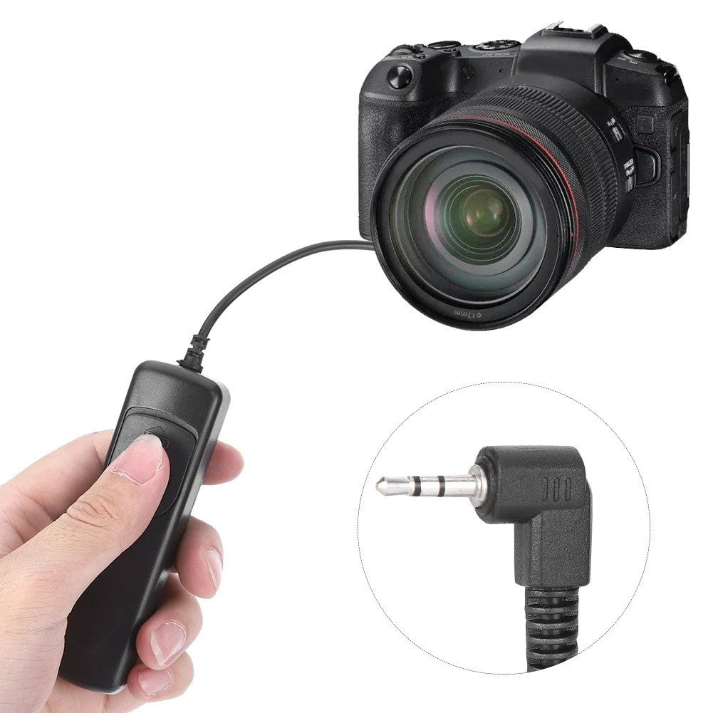 Wired Remote Shutter Release RS-60E3 for Canon EOS RP 550D T7i T6i T5 T5i Pentax