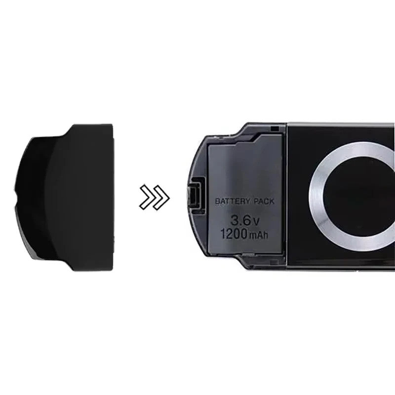 2PCS Battery Back Door Cover  Replacement For Sony PSP 2000 3000 3001 2001 Slim
