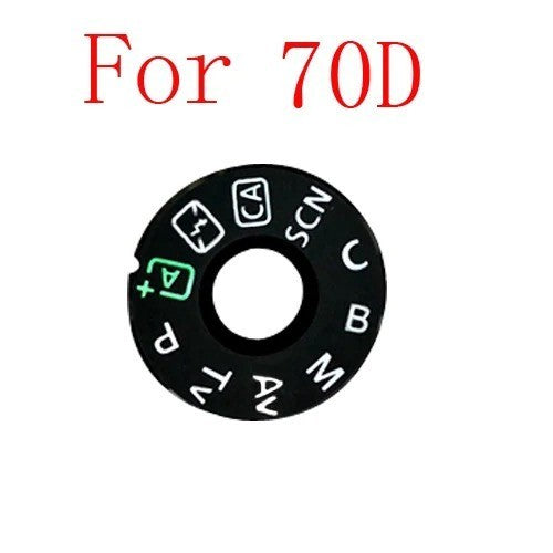 Replacement Parts Top Cover Function Mode Dial Interface Cap For Canon EOS 70D