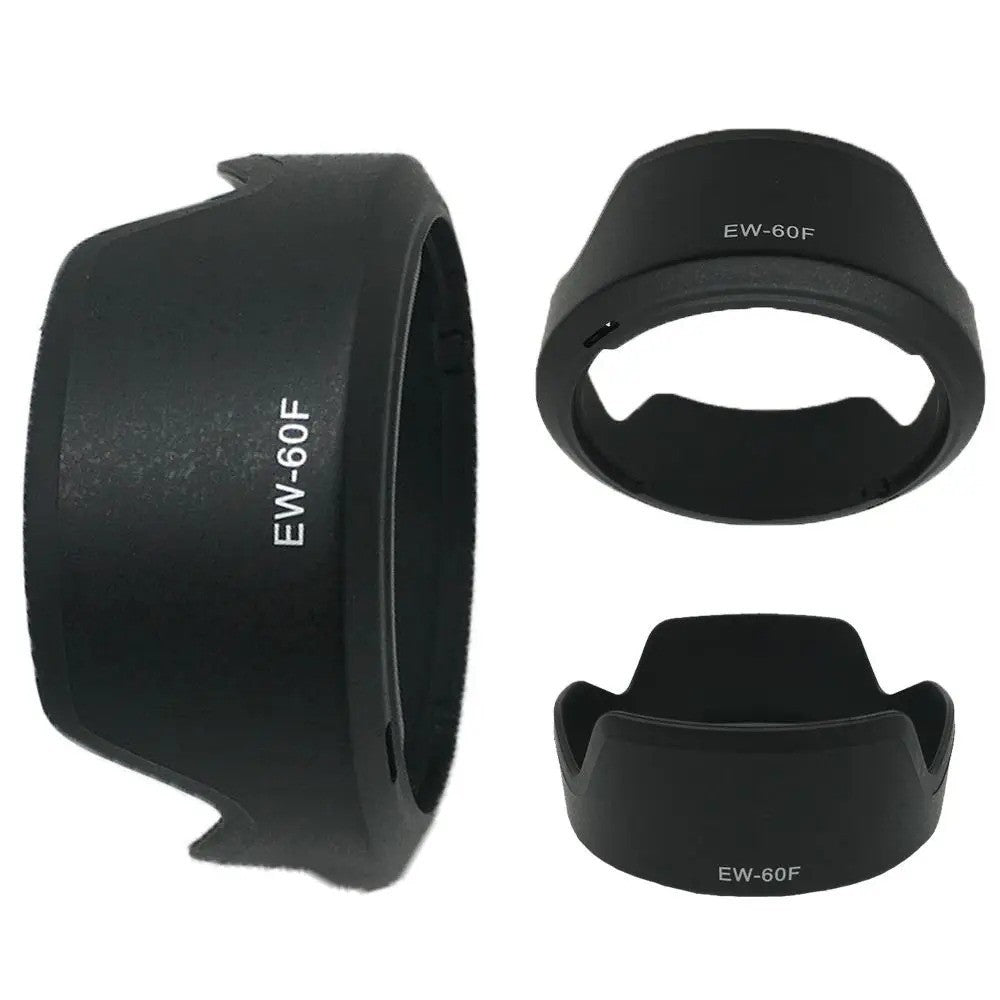 EW-60F Lens Hood for Canon EOS R7 RF-S 18-150mm F3.5-6.3 is STM, EF-M 18-150mm