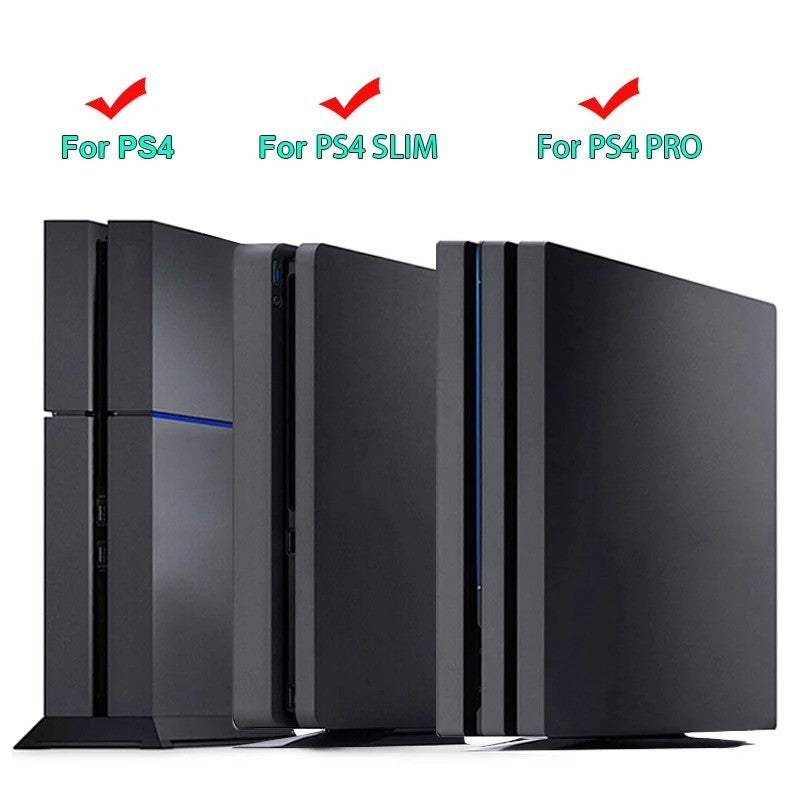Vertical Stand Dock Mount Holder For Sony Playstation 4 PS4 Console Cooling Vent