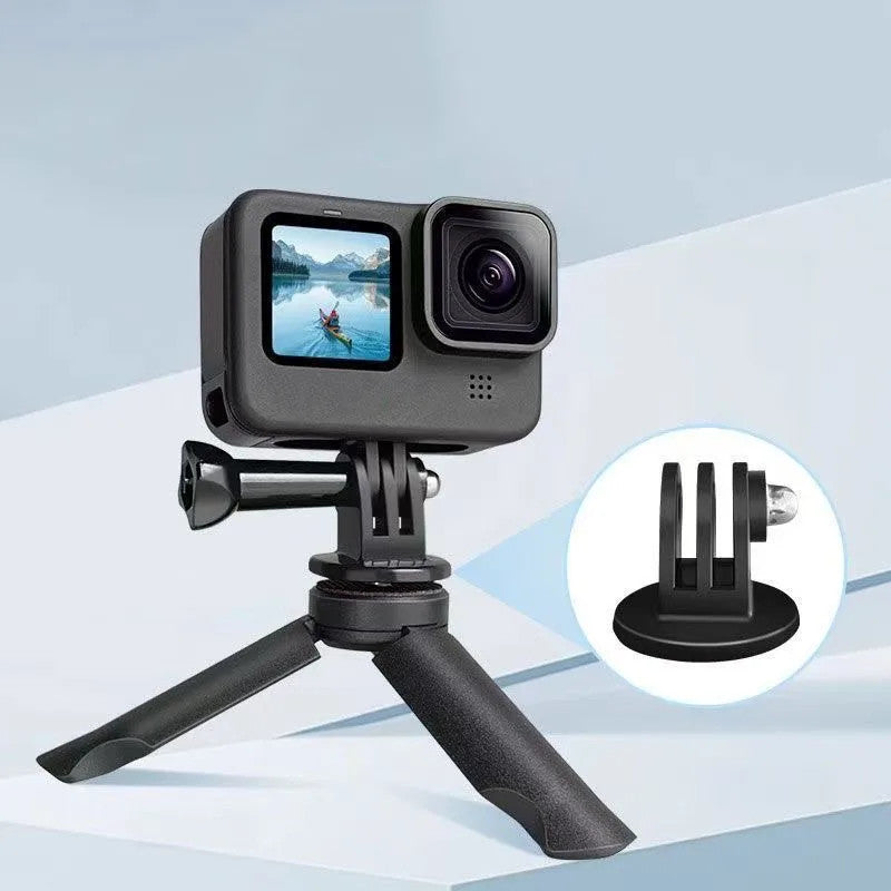 5PCS Tripod Mount Adapter 1/4 Screw Base for GoPro DJI Action Camera Black