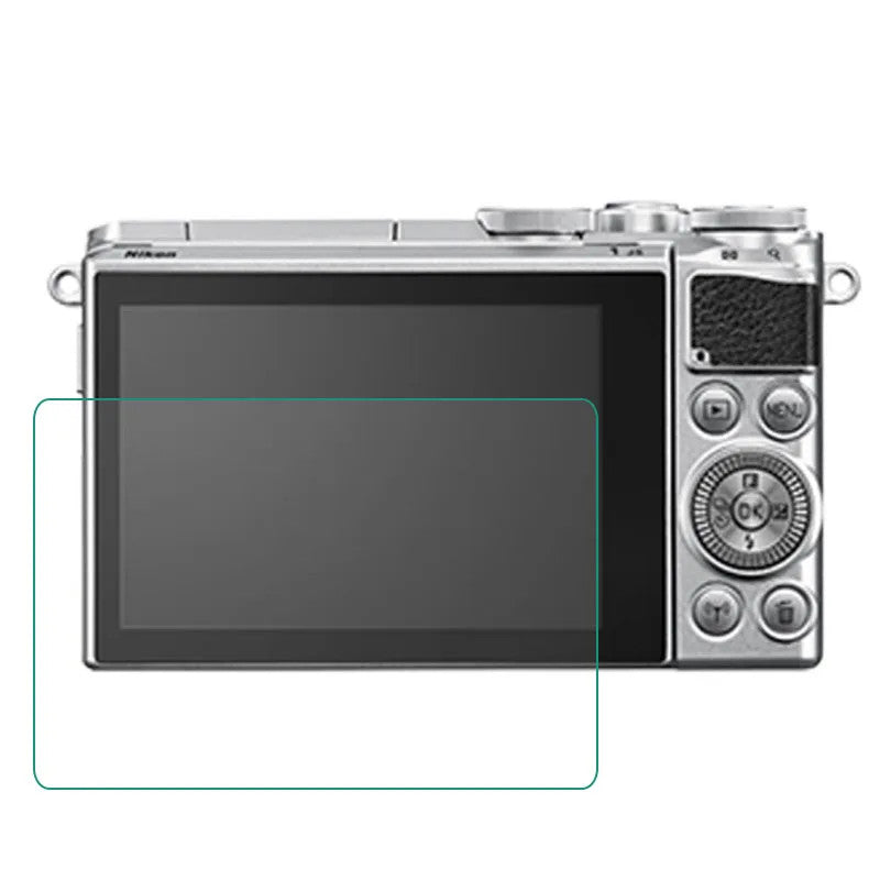 2x Tempered Glass Screen Protector for Nikon 1 J5 J4 V3 Mirrorless Camera Film