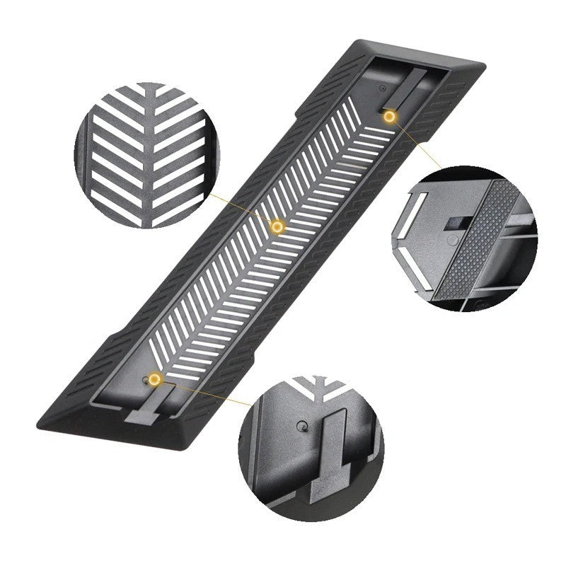 Vertical Stand Dock Mount Holder For Sony Playstation 4 PS4 Console Cooling Vent