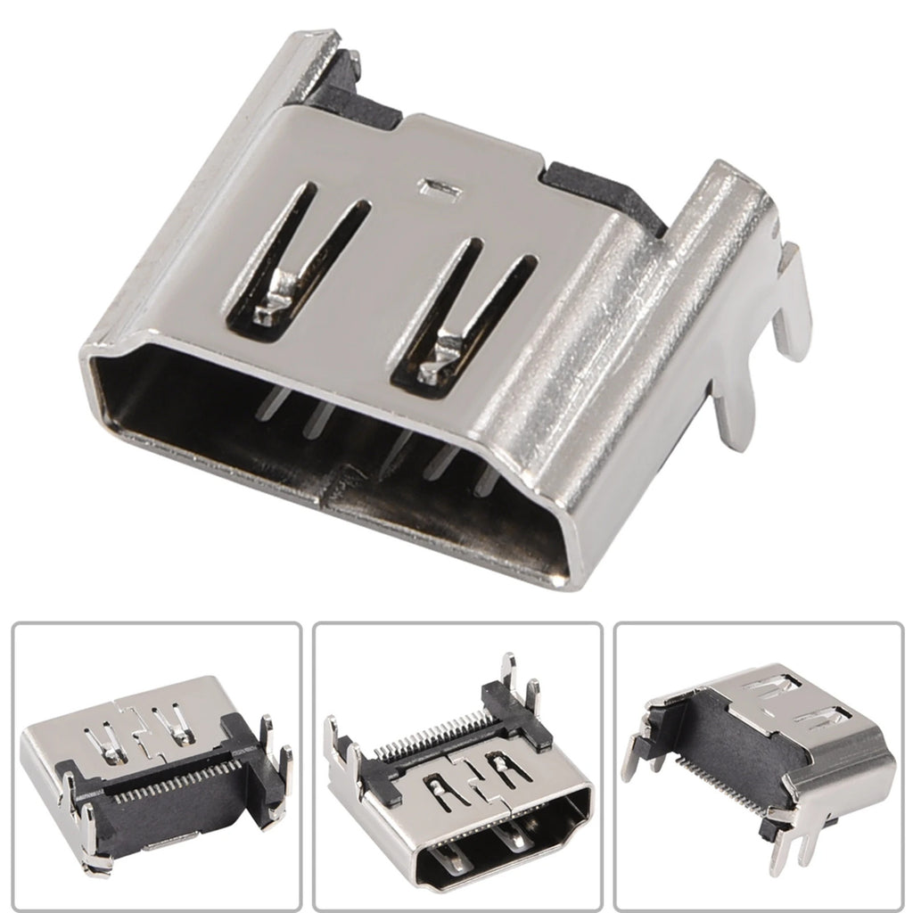 (5 Pack) Replacement HDMI Port Part Socket Connector For Playstation 4 PS4