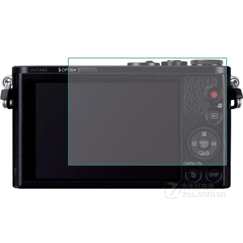 Tempered Glass Screen Protector for Panasonic Lumix DMC GX7 GM1 GM1S GF7 G6 LCD
