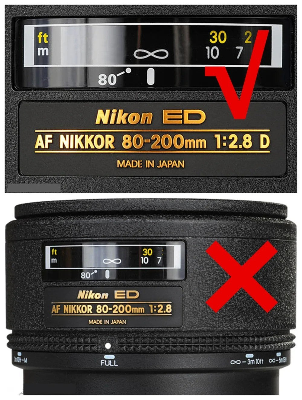 Lens Hood for Nikon AF Nikkor 80-200mm f/2.8D ED Lens replaces HB7 HB-7 II