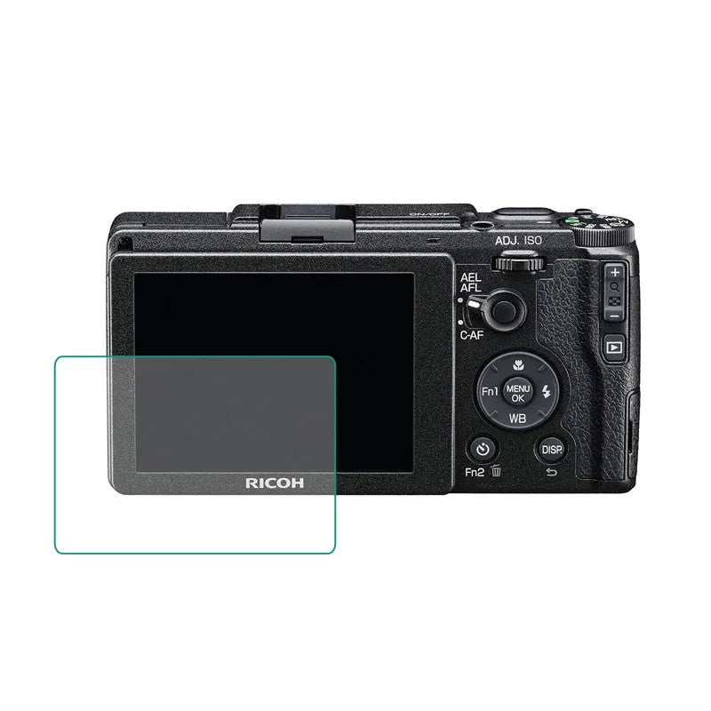 Tempered Glass Screen Protector for Ricoh GR GRII GRIII GR2 GR3 Mark II III LCD