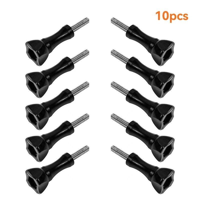 10Pcs Long Thumbscrew with Cap Thumb Screw Set Stainless for GoPro Accessories