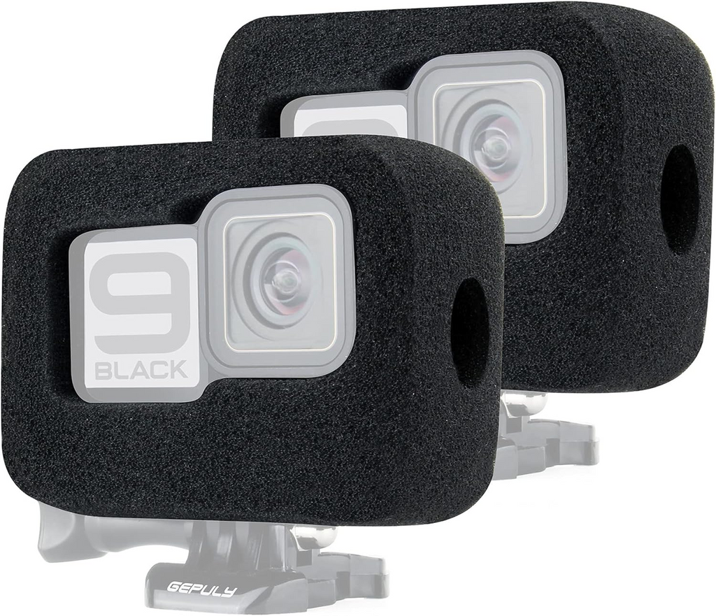 2-Pack Windslayer Cover Wind Muff for Gopro Hero 9 10 11 12 13 Black Wind Noise