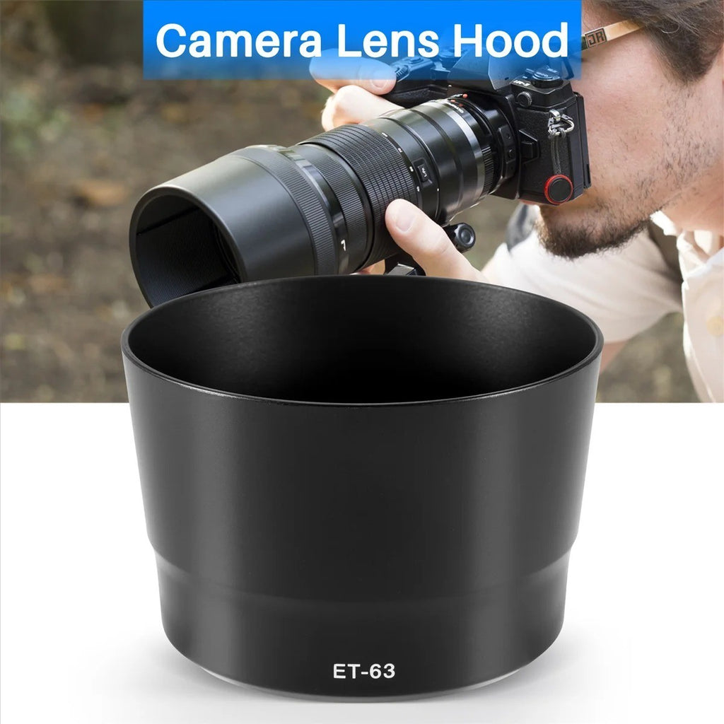 Camera Lens Hood ET-63 for Canon EF-S 55-250mm f/4-5.6 IS STM