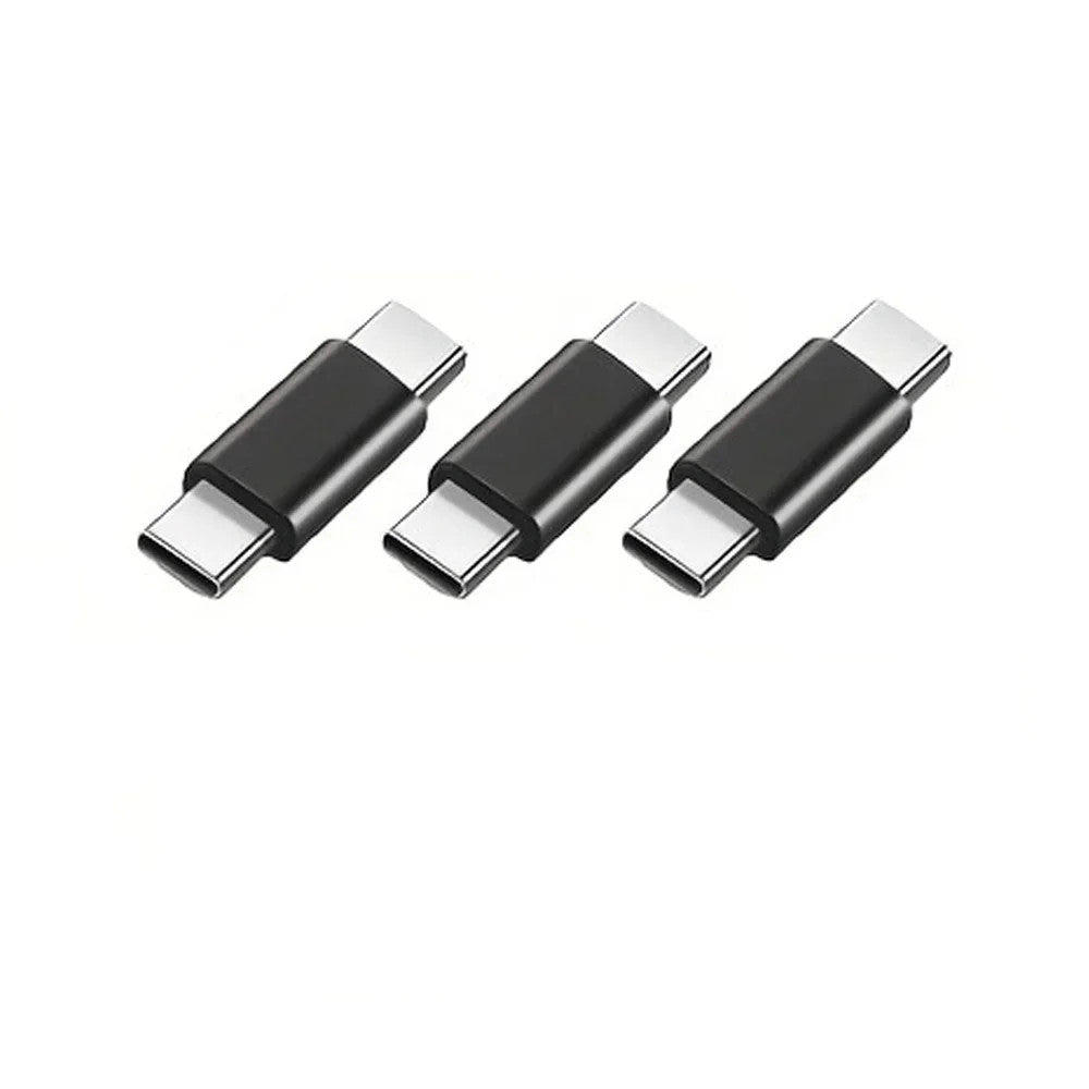 USB Type C Male to Male Coupler Adapter PD Fast Charge Data Extender MacBook PC