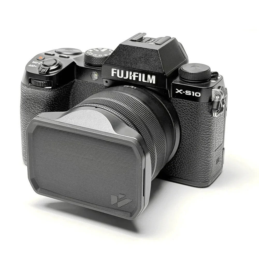 Rectangle Lens Hood For Fujifilm XC 15-45 With Cover Black Fuji XC1545