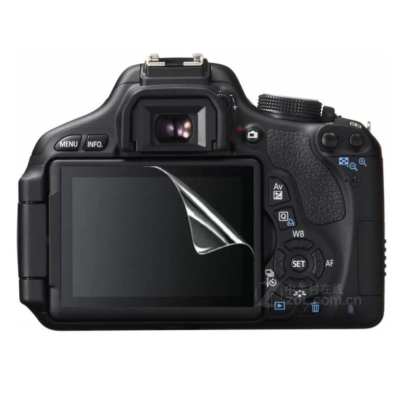 3x PET Screen Protector for Canon EOS 60D 600D 550D Rebel T3i T2i Kiss X5 X4 M2