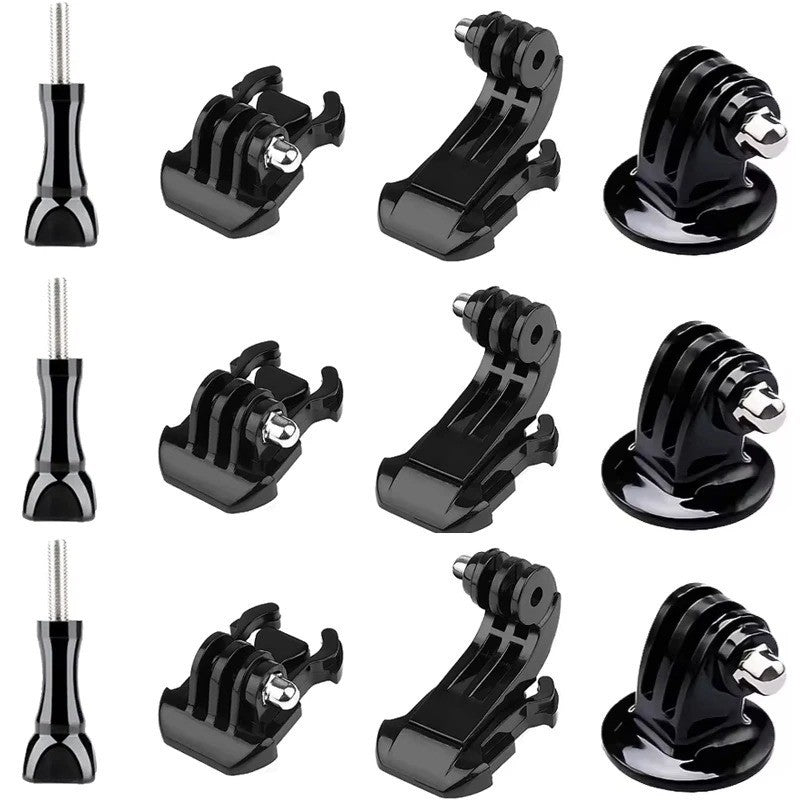 (20 Pack) J-Hook Buckle Tripod Mount Adapter + Thumbscrews for GoPro Hero DJI