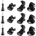 (20 Pack) J-Hook Buckle Tripod Mount Adapter + Thumbscrews for GoPro Hero DJI