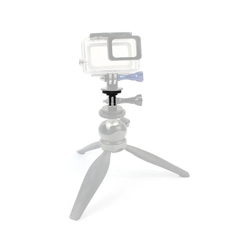 1/4" Screw Tripod Adapter Mount 360° For Gopro Hero 13/12 Insta360 Action Camera