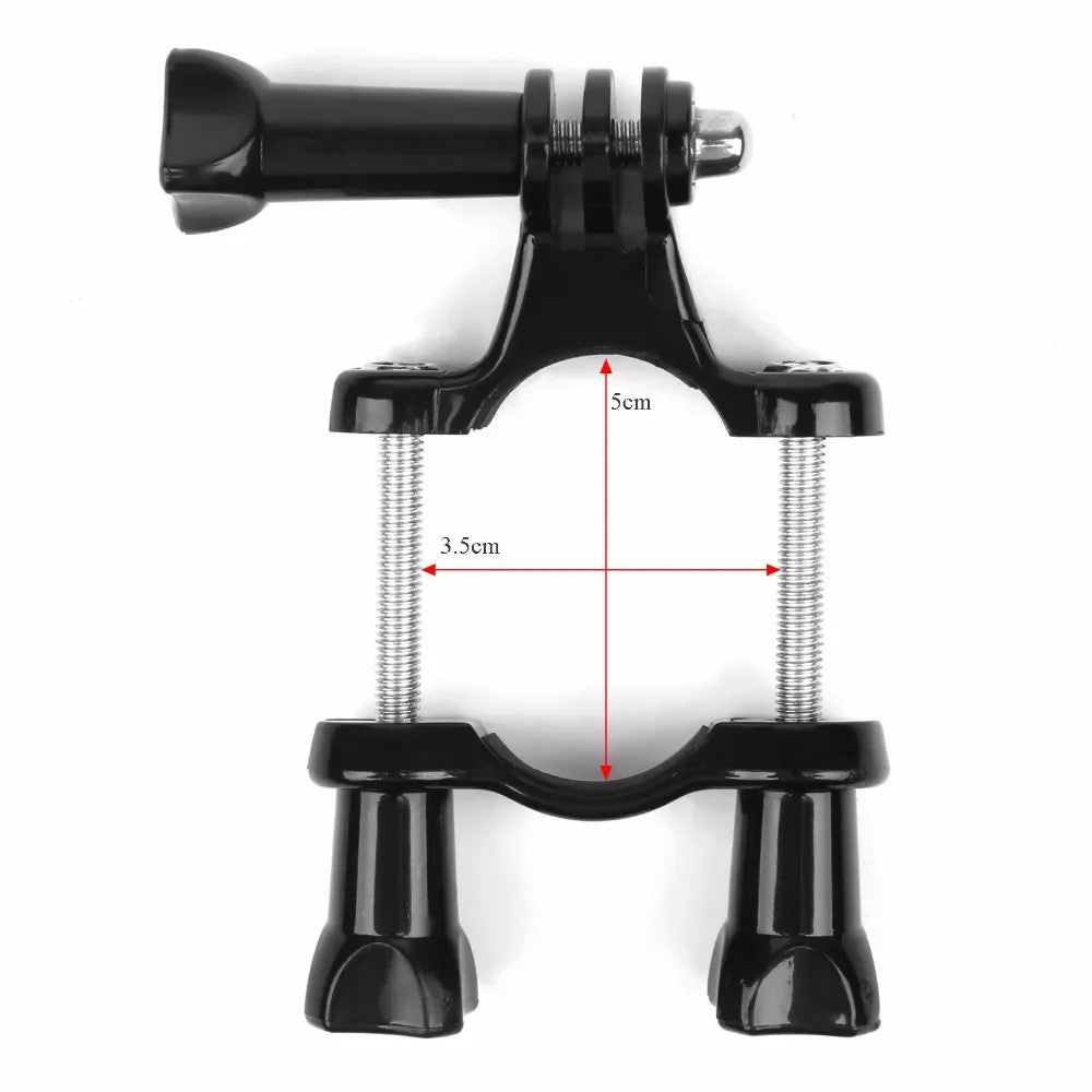 Handlebar Bike Mount for GoPro 9 10 11 12 13 Bicycle Clamp Screws Pivot Arm