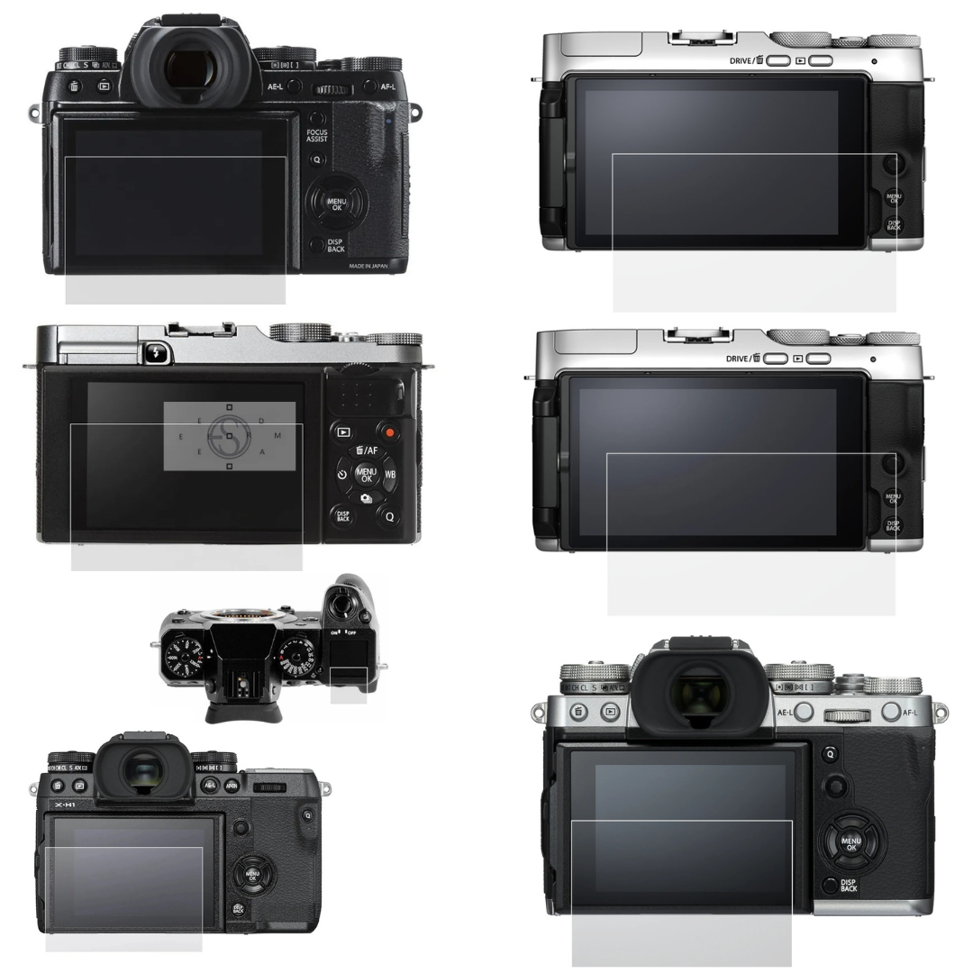 Glass LCD Screen Protector for Fujifilm Fuji XE5 XM5 XT2 XT3 XA1 XA2 XA7 XM1