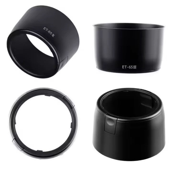 ET-65III Lens Hood For Canon EF 85mm f/1.8 USM, 100mm f/2 USM, EF 135mm f/2.8 SF