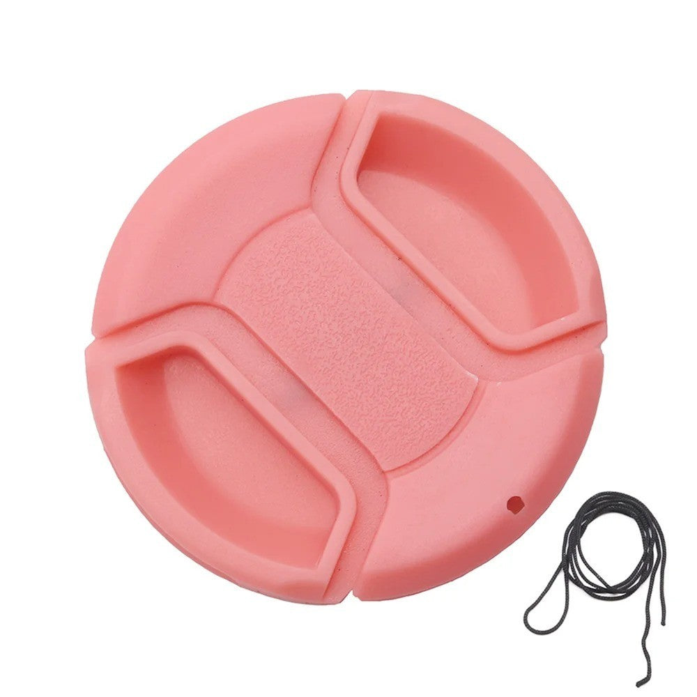 Universal Colored Lens Cap Center Pinch 37/40.5/43/46/49/52/55/58/62/67mm