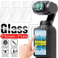 3 Pack Tempered Glass Lens Screen Protector For DJI Osmo Pocket 3 Accessories