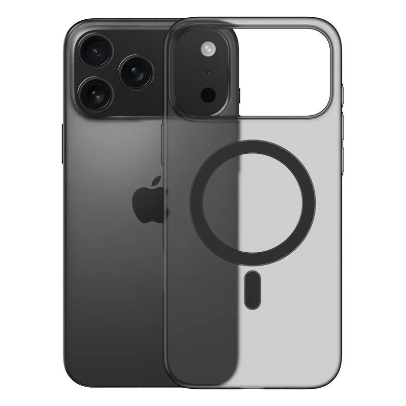 MagSafe Case for iPhone 17 17 Pro Max Case 17 Shockproof Heavy Duty Clear Black