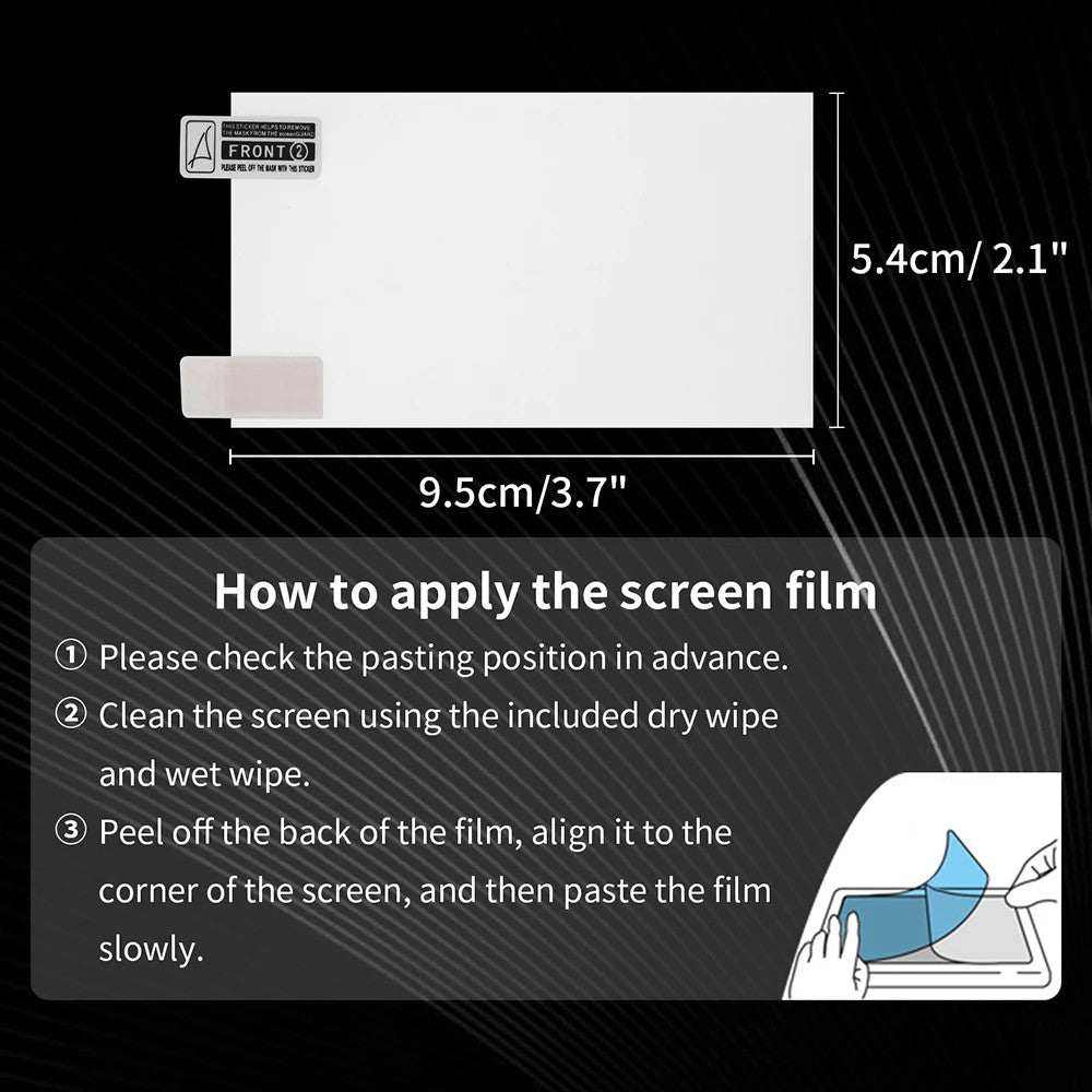 3x Screen Protector Soft PET Film Clear LCD Guard for Sony PSP 1000 2000 3000 Sk