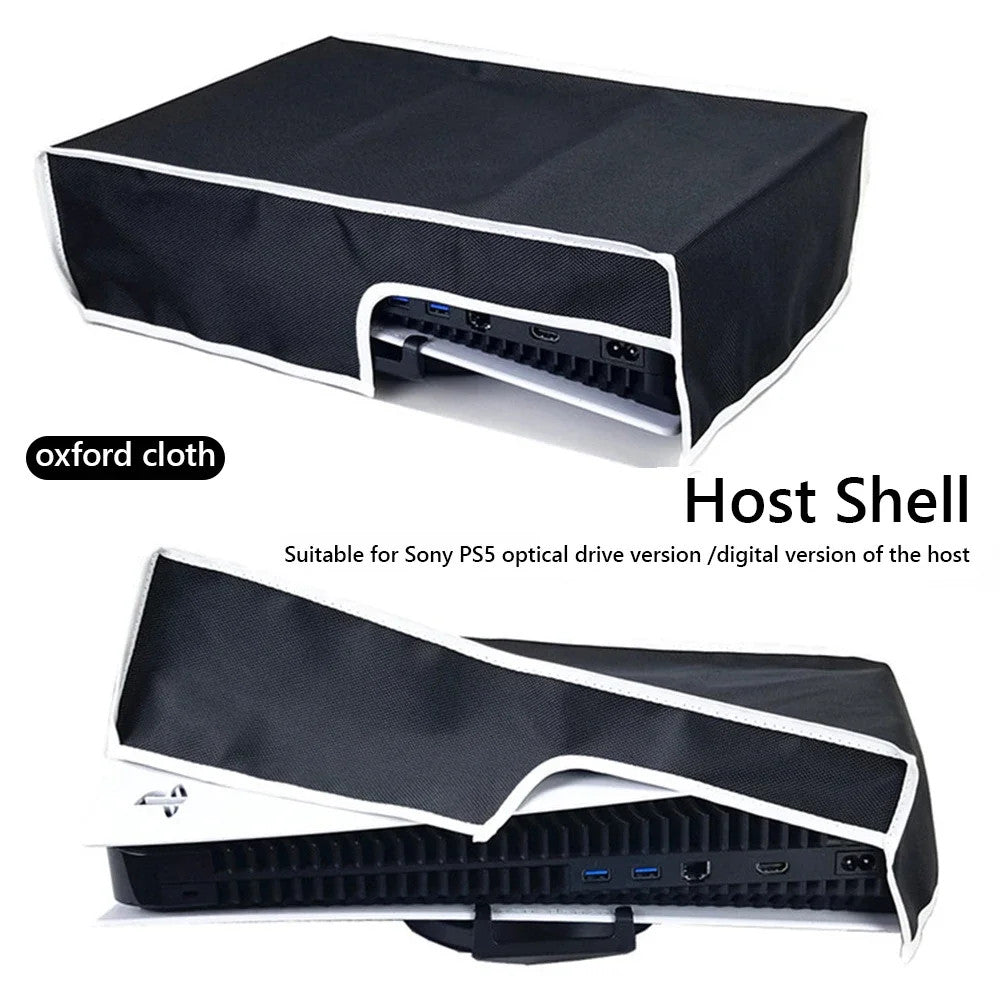 Dust Cover Waterproof Protective Case for Sony PS5/PS5 Slim Console Shell
