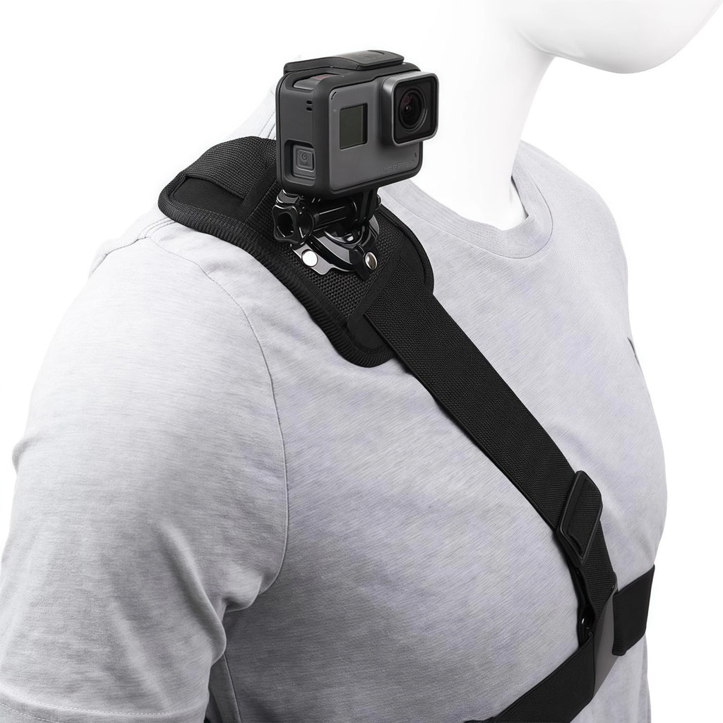 Shoulder Strap Mount Chest Harness For GoPro Hero DJI Action iPhone Samsung