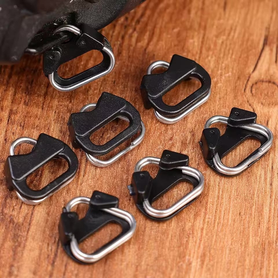 2/4/8/10pcs Camera Split Ring Strap Triangle Hook Fujifilm Nikon Canon DSLR