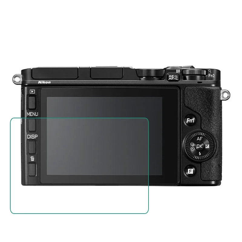 2x Tempered Glass Screen Protector for Nikon 1 J5 J4 V3 Mirrorless Camera Film