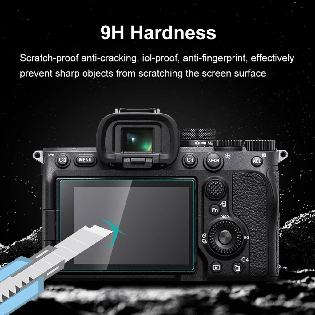 Tempered Glass Screen Protector for Sony Alpha 7 IV A7 IV A7IV ILCE-7M4 9H LCD