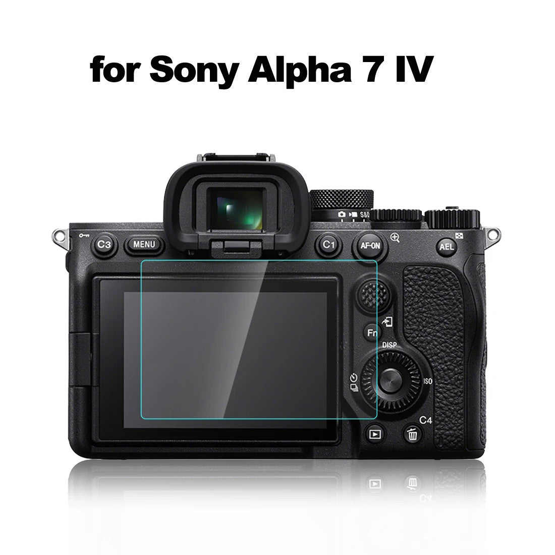 Tempered Glass Screen Protector for Sony Alpha 7 IV A7 IV A7IV ILCE-7M4 9H LCD