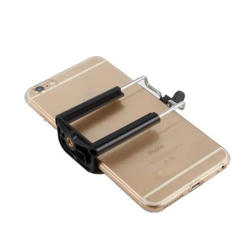 Smartphone Holder Tripod Adapter Cell Phone Bracket Mount Clip for Selfie Stick