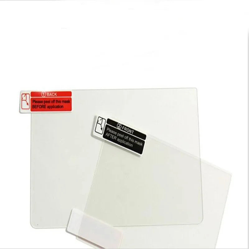 2x Top Glass Bottom PET Screen Protector Film Cover for Nintendo New 3DS XL LL