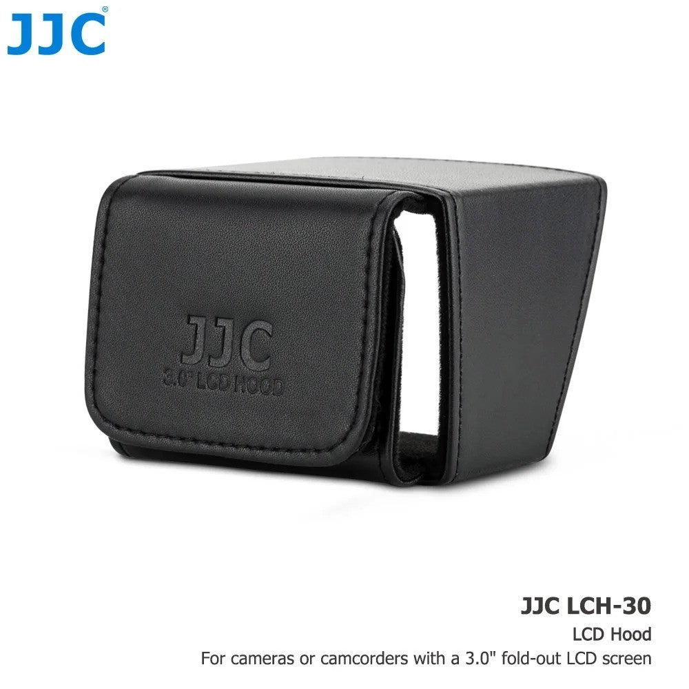 JJC LCD Hood Shade for 3.0" Fold Out Screen Canon Nikon Sony Camera Camcorder