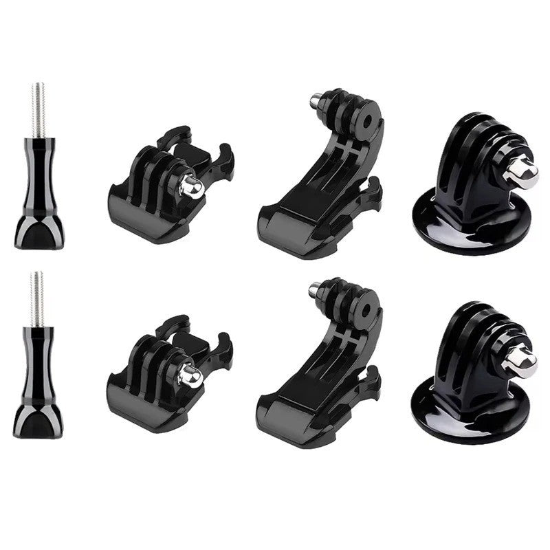 (8 Pack) J-Hook Buckle Tripod Mount Adapter + Thumbscrews for GoPro Hero DJI