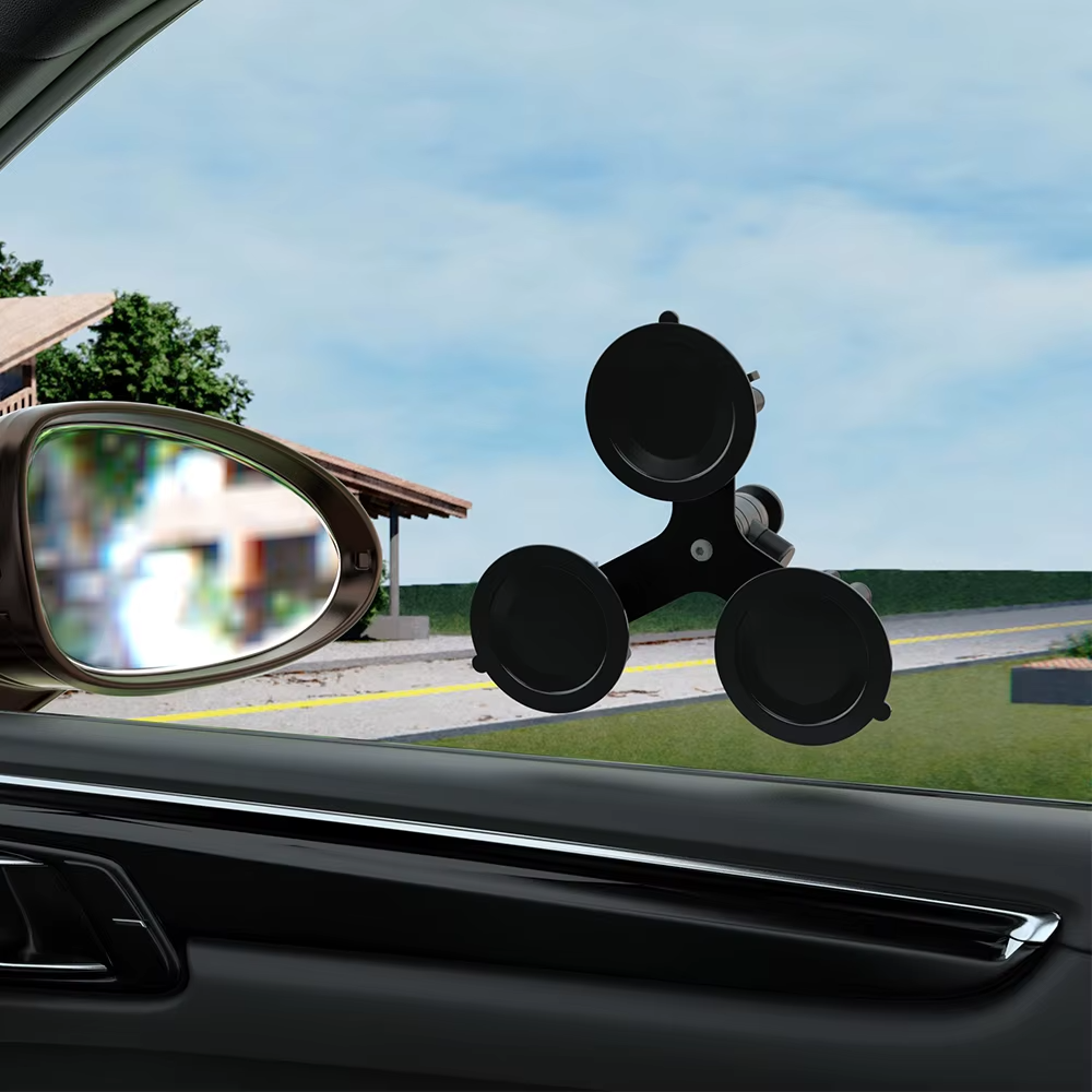 Heavy Duty 360 Camera Suction Cup Car Mount Kit for Insta360 X5 X4 X3 GoPro Hero