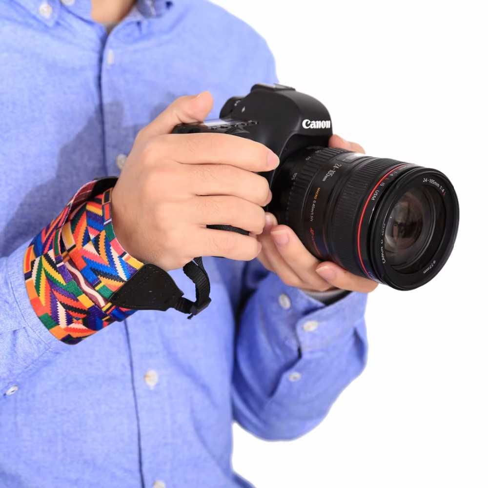 Vintage Hippie Woven Camera Neck Shoulder Strap For Canon Nikon Sony Fuji DSLR