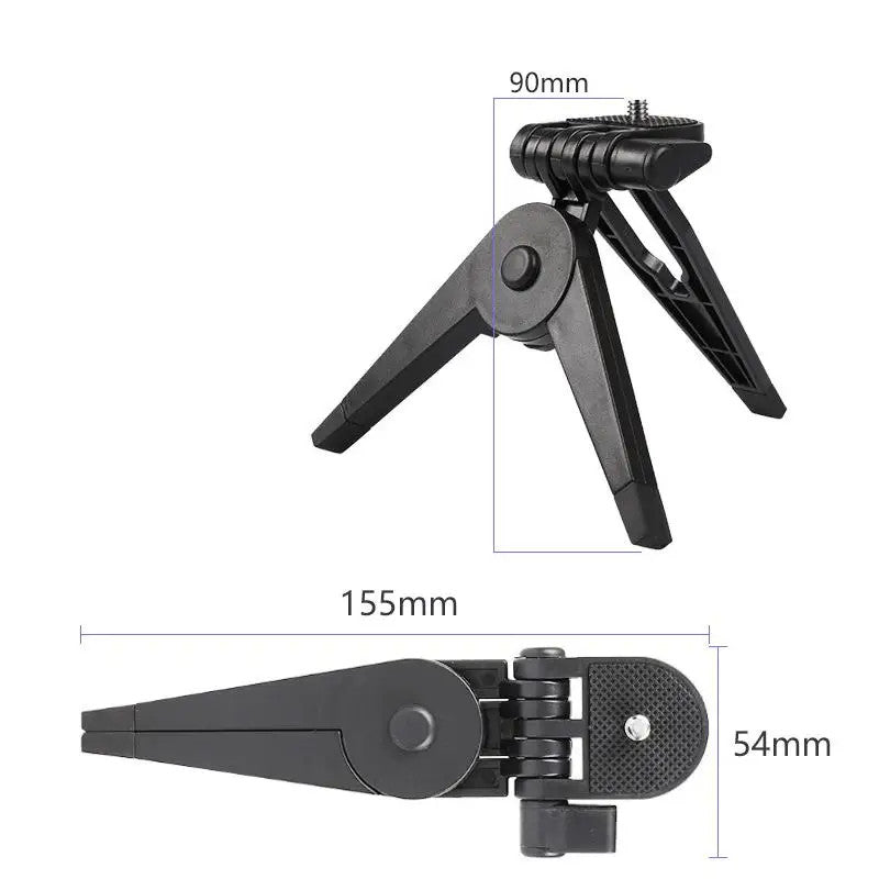 Universal Mini Tripod Portable Travel Folding Camera Camcorder Desktop Stand