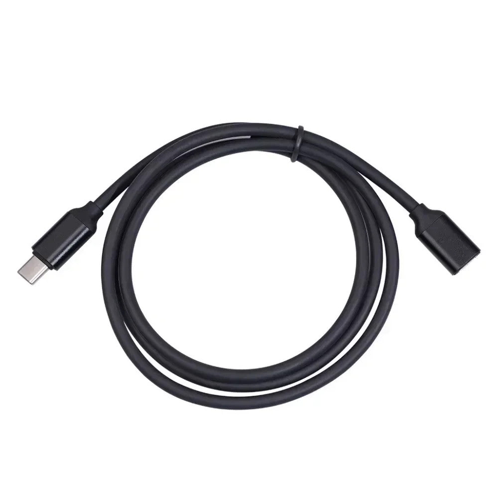 USB C Male to Female Extension Cable 60W 3A Fast Charge Data Wire Adapter Cord
