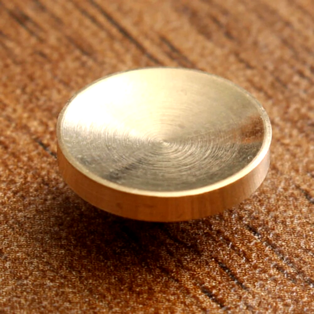 11mm Brass Concave Shutter Release Button for Fuji Fujifilm Leica Nikon Canon D